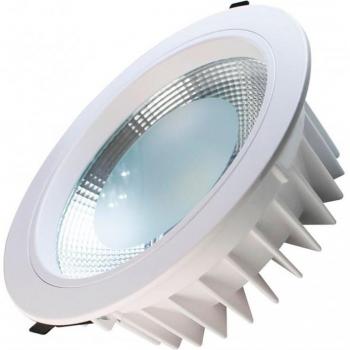 Plafón Empotrable LED Eilen 24W Redondo 2280Lm Blanco Ø23 cm