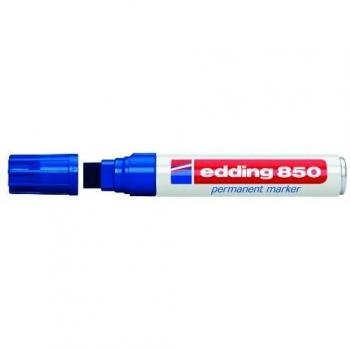 Edding 850 Permanent Marker Blau, 16 mm, 5 Stück