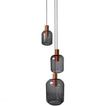 Suspension design Tosel gris 60 cm