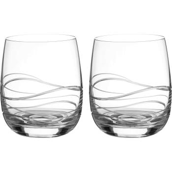 250ml Aurora DIAMANTE Navy Blue Tumbler Pair