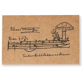 XINAHER Vintage Music Movement Rubber Stamp