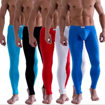 Sous-vêtements en tissu thermique pour hommes Taille M (Blanc)