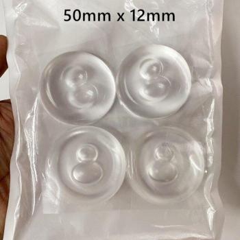Tampons en caoutchouc auto-adhésifs pour meubles, 8x2MM et 11x5MM