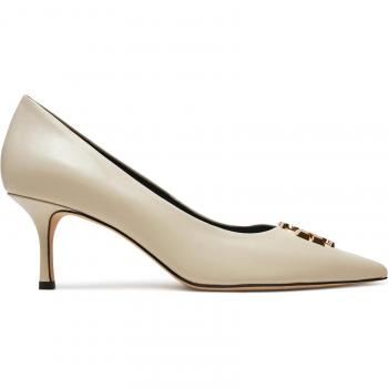 Eleanor Pumps von Tory Burch in Écru
