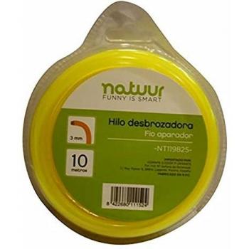 Hilo de Nylon Cuadrado para Desbrozadora 10m 3mm