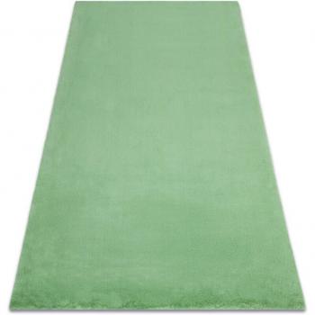 Cuscino Verde Pelliccia Coniglio 60x100