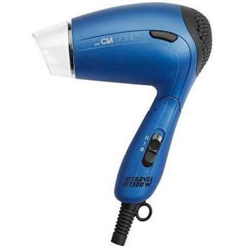 Clatronic Haartrockner HTD 3429, Soft Touch-Gehäuse, 2 Temperatur-/Leistungsstufen, Formdüse 360° drehbar, blau