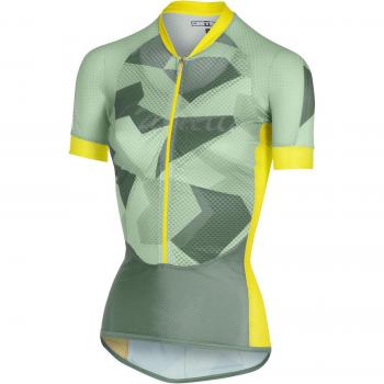 Castelli Maglia Ciclismo Femminile Manica Corta 2018 Climbers Pastel Mint-Fores (L, Verde)