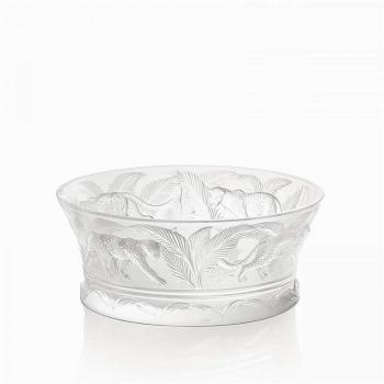 Lalique Handcrafted Crystal Bowl