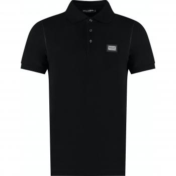 Dolce & Gabbana , Black T-shirts and Polos ,Black male, Sizes: XL, L, M, 2XL