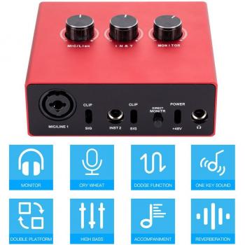 Convertidor de audio USB para estudio