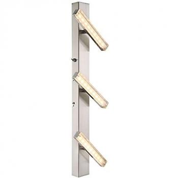 Applique a led argento 3x 3W 185Lm