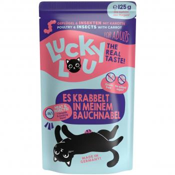 Lucky Lou Delikatess Geflügel & Insekten 16 x 125 g