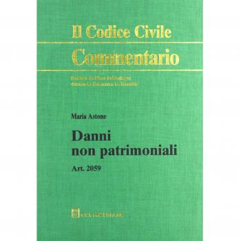 Danni non patrimoniali. Artt. 2059