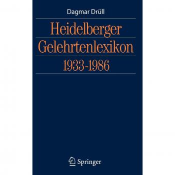 Heidelberger Gelehrtenlexikon 1933-1986