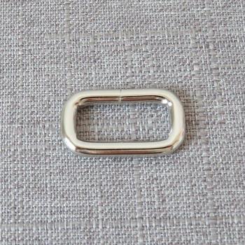 Accesorio de cuerda con hebilla de metal y cadena de 25 mm