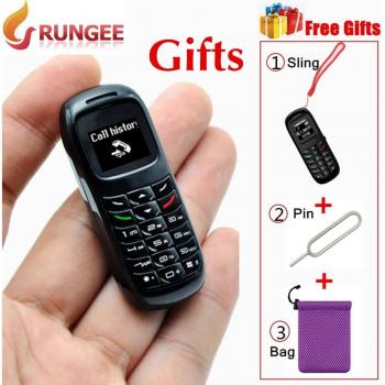 Universal Bluetooth Mini Mobile Phone Dialer with Wireless Headphone Compatibility