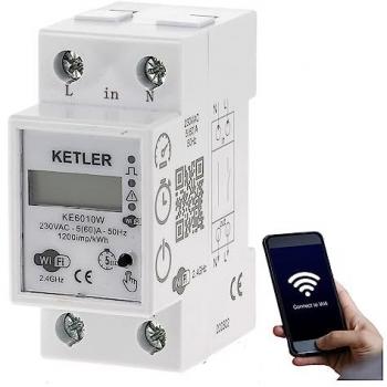 Compteur Monophasé WiFi Ketler 60A
