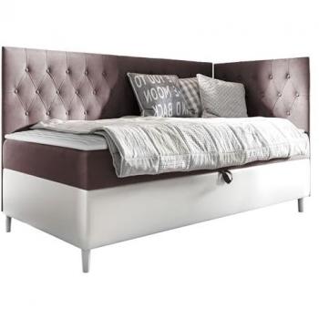 Lit Tapisserie Faux Cuir 100x200