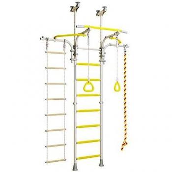 Wallbarz Sprossenwand 7‑Tage White‑Yellow – EG-KSK-007W