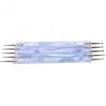 Kit de Manicura con 5 Pinceles de Gel UV