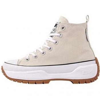 Basket Femme British Knights Kaya Mid Fly Beige 38 EU