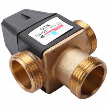 Válvula de Latón 3 Vías DN25 para Agua Caliente
