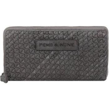 GreenLeaf Grey Leather Wallet