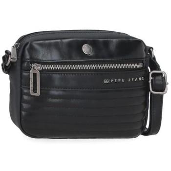 Pepe Jeans Frauenshop: Biker‑Kuriertasche Schwarz 7155541 (OSFA)
