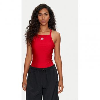 Corpo Adidas 3 Strisce IY7295 Rosso Slim Fit