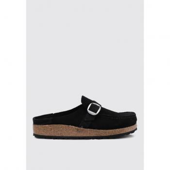 BIRKENSTOCK Zoccoletto Buckley Nero Argento, Sandalo Donna