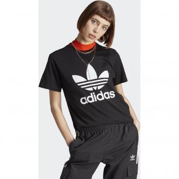 T-shirt Femme Trefoil Adidas Originals, Noir / Blanc