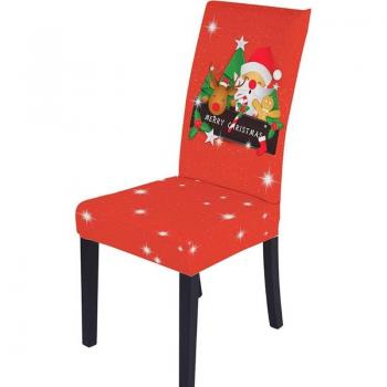 Removable Xmas Chair Slipcover