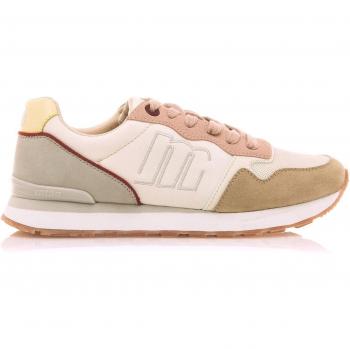 Zapatillas bajas Mustang para mujer en beige