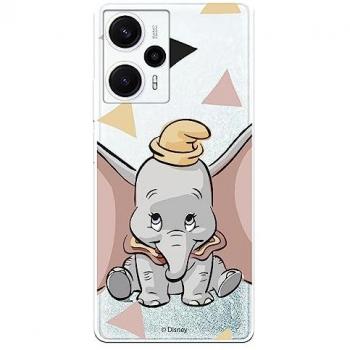 Funda Poco F5 5G Dumbo Silueta Transparente de Disney