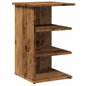 Puesto de Almacenamiento Madera Antigua 35x35x55 cm