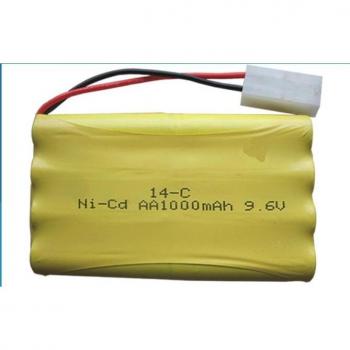Système de sécurité industriel 9,6 V – batterie AA Ni‑Cd/Ni‑MH 1400 mAh