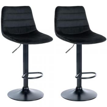 CLP Höhenverstellbare Barhocker Lex (2er Set)