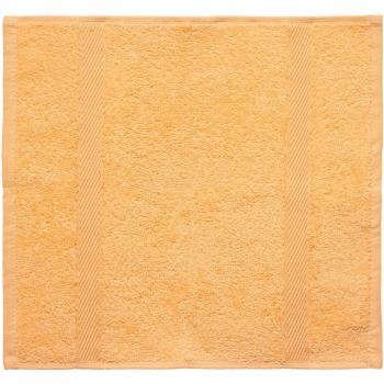 Essuie mains Valence Uni ERWIN M. – Lot de 5, couleur ambre, dimensions 30x30 cm