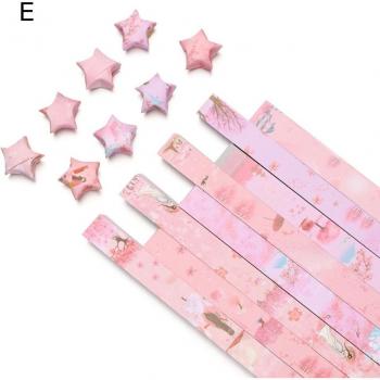 Handcrafted Glow Star Origami Paper