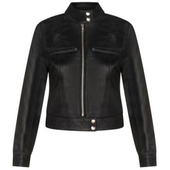 Infinity Damen Motorradjacke Braga Schwarz EU 44