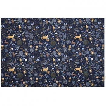Matière textile coton pour Noël vendue au mètre