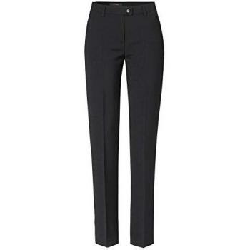 Schwarze TONI Bügelfaltenhose für Damen – Season Edition