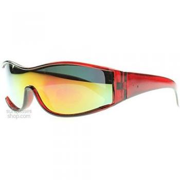 SXUC Junior Lila Rot Belle Visor Kindersonnenbrille