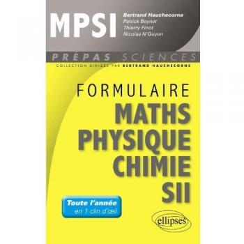 Formulaire : Mathématiques