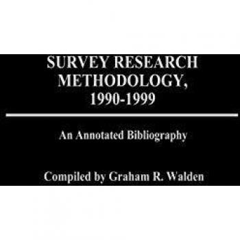 Survey Research Methodology, 1990-1999, Bibliographies and Indexes in Law and Political Science