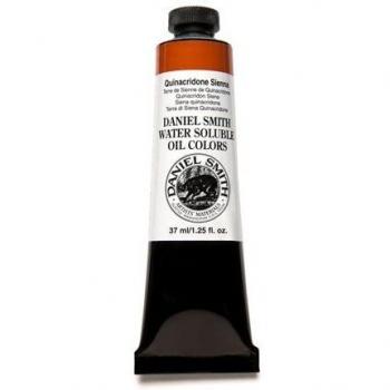 Water‑Soluble Oil: Quinacridone Sienna (37 mL) – Daniel Smith