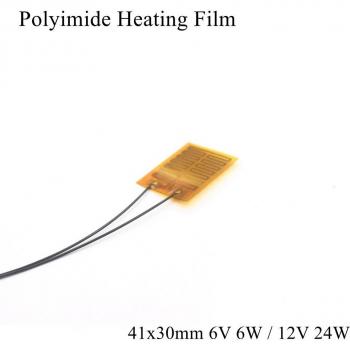 PolyTherm 12V 24W 41x30mm Adhesive Heating Film