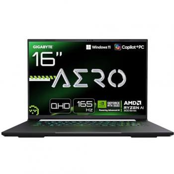Gigabyte AERO X16 – Ordinateur de jeu mobile, 16” QHD+, 165 Hz,