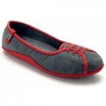 Zapatillas Microfibra Scholl Hakari Gris Rojo Talla 40 1 Par